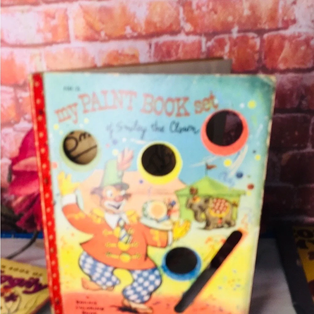 Lot if Six Vintage 50s Little Golden Books